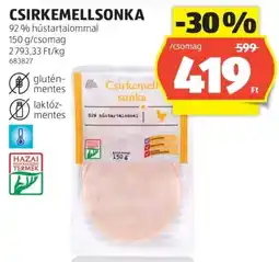 ALDI Csirkemellsonka ajánlat