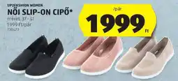 ALDI Up2fashion women női slip-on cipő ajánlat