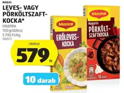 ALDI Maggi leves- vagy pörköltszaft-kocka ajánlat