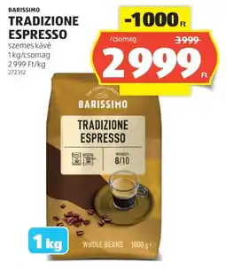 ALDI Barissimo tradizione espresso ajánlat