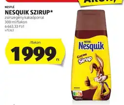 ALDI Nesquik szirup ajánlat