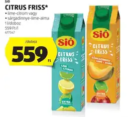 ALDI Sio citrus friss ajánlat