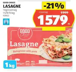 ALDI Good Choice Lasagne ajánlat