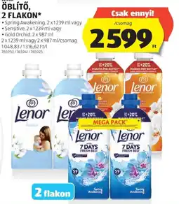 ALDI Lenor öblítő ajánlat