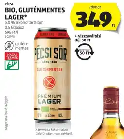 ALDI Pécsi sör ajánlat