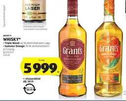ALDI Grant's whisky ajánlat
