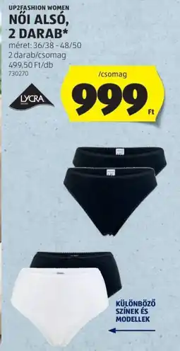 ALDI Up2fashion Women női alsó ajánlat