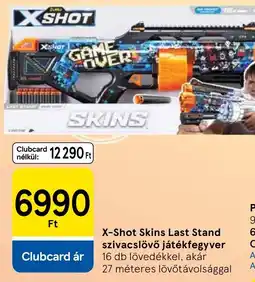 Tesco X-shot skins last stand szivacslövő játékfegyver ajánlat