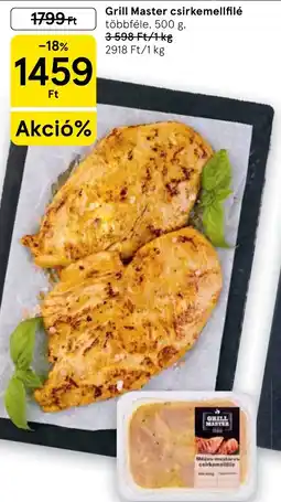 Tesco Grill Master csirkemellfilé ajánlat