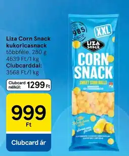 Tesco Liza corn snack ajánlat