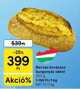 Tesco Becses kovászos burgonyás vekni ajánlat