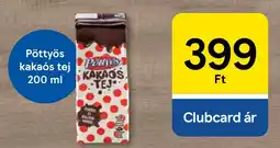 Tesco Pöttys kakaós tej ajánlat