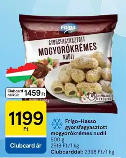 Tesco Frigo-Hasso mogyorókrémes nudli ajánlat