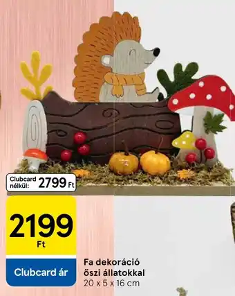 Fa dekoráció