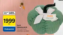 Tesco Textil tökdekoráció ajánlat