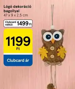 Tesco Lógó dekoráció ajánlat