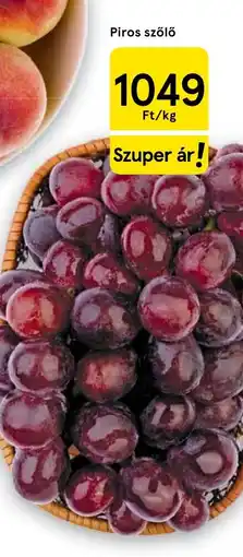 Tesco Piros szőlő ajánlat