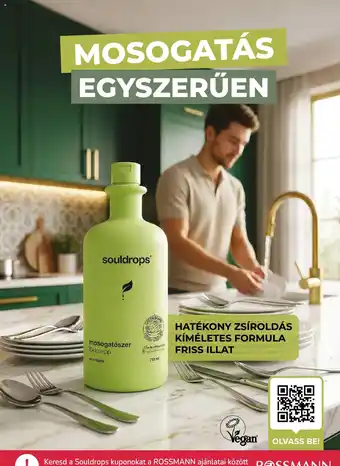 Souldrops mosogatószer