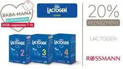Rossmann Lactogen ajánlat