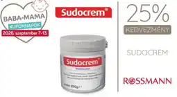 Rossmann Sudocrem ajánlat