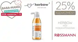 Rossmann Herbow kézi mosogatószer ajánlat