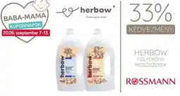 Rossmann Herbow folyékony mosószer ajánlat