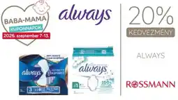 Rossmann Always ajánlat
