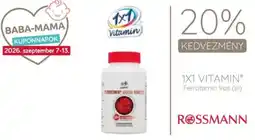 Rossmann 1x1 vitamin Ferrotamin Vas (III) ajánlat