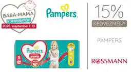 Rossmann Pampers ajánlat