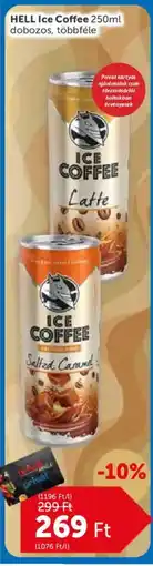 PRIVÁT Hell ice coffee ajánlat