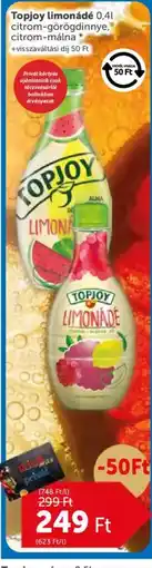 PRIVÁT Topjoy limonádé ajánlat