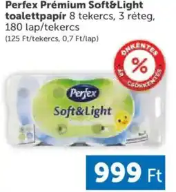 PRIVÁT Perfex soft&light toalettpapír ajánlat