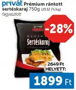 PRIVÁT Privat sertéskaraj ajánlat