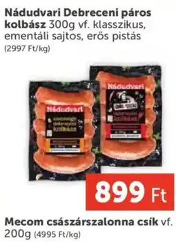 PRIVÁT Nádudvari kolbász ajánlat