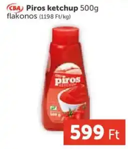 PRIVÁT Cba piros ketchup ajánlat