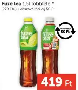 PRIVÁT Fuze tea ajánlat