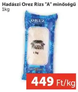 PRIVÁT Orez rizs ajánlat