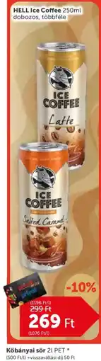 PRIVÁT Hell ice coffee ajánlat