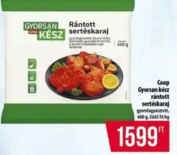 Coop Coop GYORSAN KÉSZ rántott sertéskaraj ajánlat