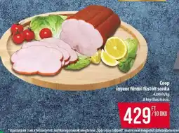 Coop Coop ínyenc fürdői füstölt sonka ajánlat