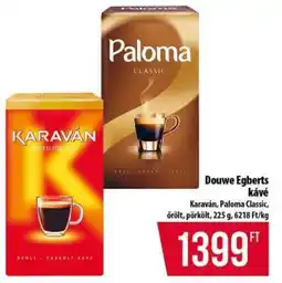 Coop Douwe Egberts kávé ajánlat