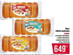 Coop Buns töltött molnárka ajánlat