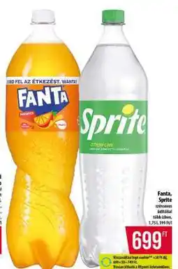 Coop FANTA, SPRITE ajánlat