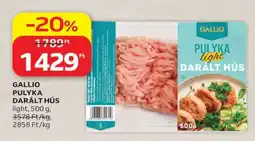 Auchan GALLIO PULYKA DARÁLT HÚS ajánlat