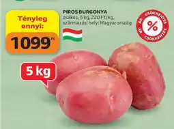 Auchan Piros burgonya ajánlat
