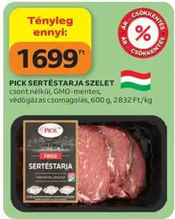 Auchan PICK Sertéstarja Szelet ajánlat