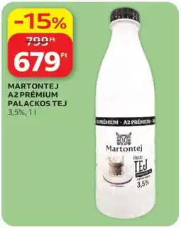 Auchan MARTONTEJ A2 PRÉMIUM PALACKOS TEJ ajánlat