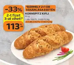 Auchan KORNSPITZ KIFLI ajánlat