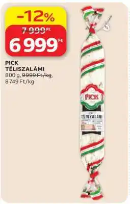 Auchan PICK Téliszalámi ajánlat