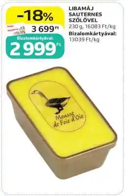 Auchan LIBAMÁJ SAUTERNES SZŐLŐVEL ajánlat